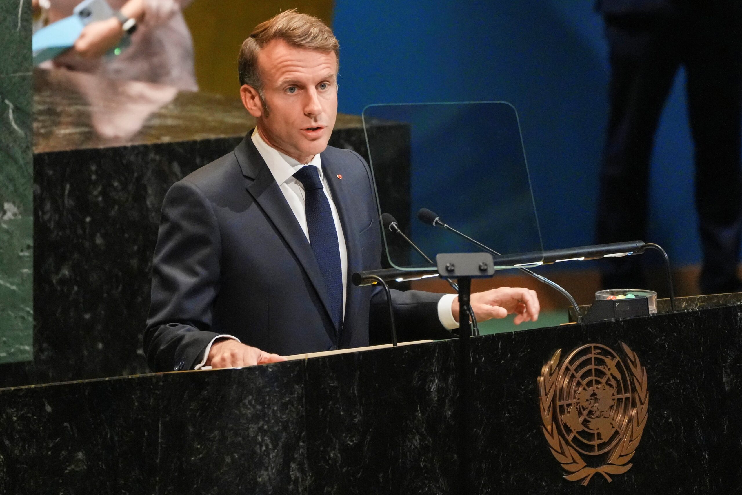 franca-reconhece-o-estado-palestino:-‘pela-paz’-entre-israelenses-e-palestinos,-diz-macron