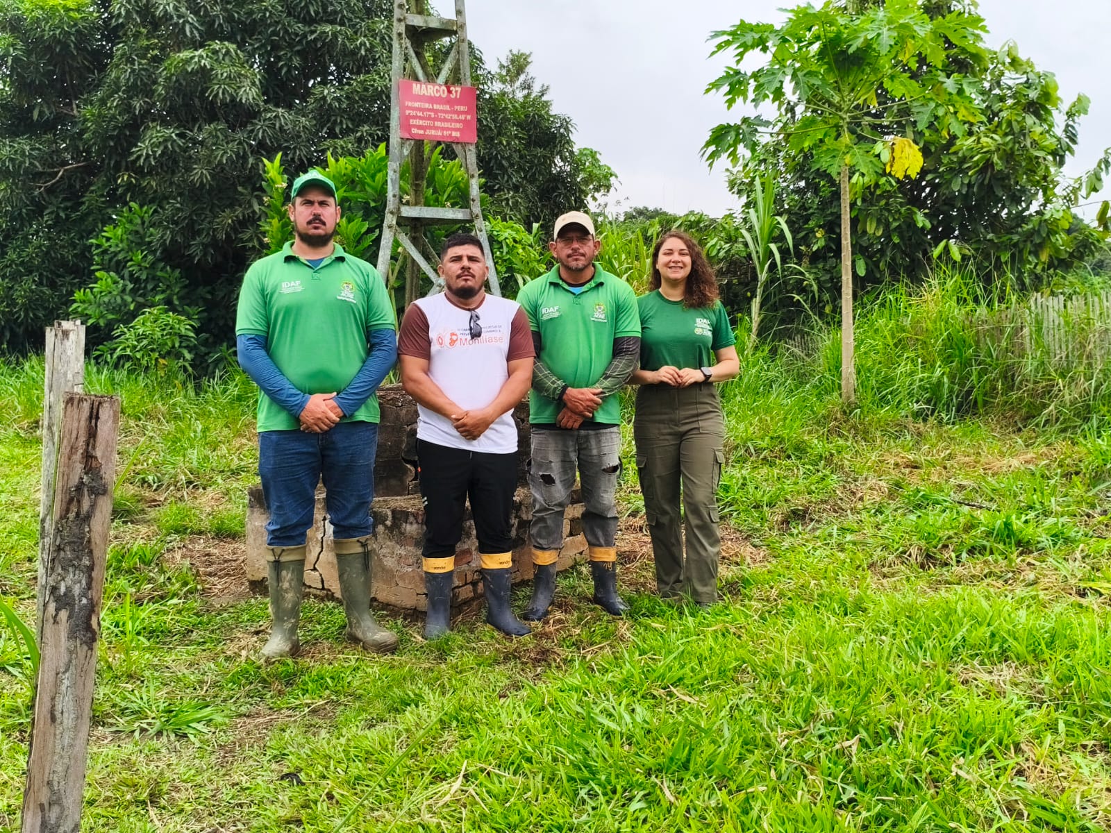 idaf-realiza-forca-tarefa-e-reforca-acoes-de-defesa-agropecuaria-em-regiao-isolada-do-jurua