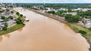 Rio Acre sobe e alcança 2,37 metros em Rio Branco nesta terça-feira