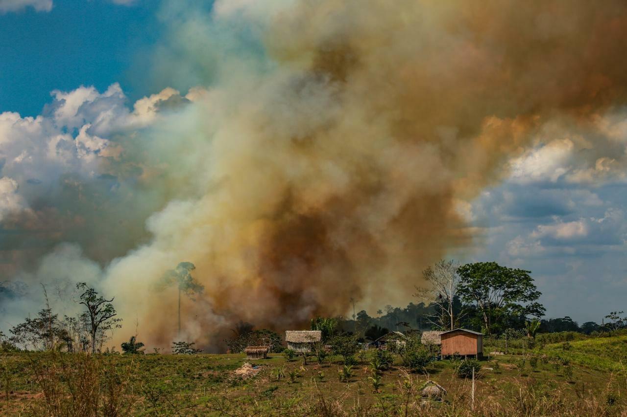 Desmatamento recua na Amazônia, mas período de seca mantém alerta para queimadas