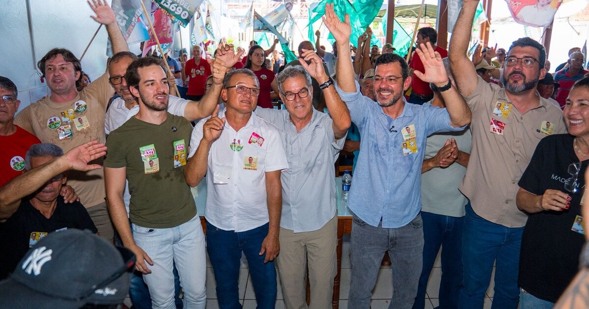 Jorge Viana durante agenda política no Acre
