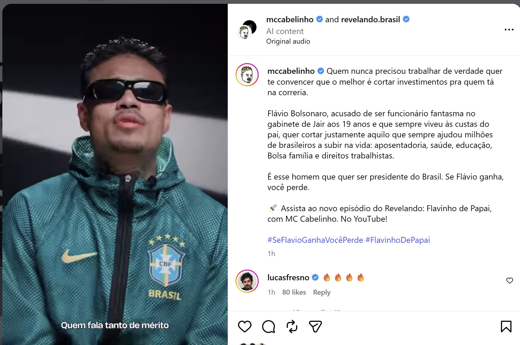 meta-derruba-video-de-mc-cabelinho-sobre-flavio-bolsonaro-as-vesperas-do-2o-turno